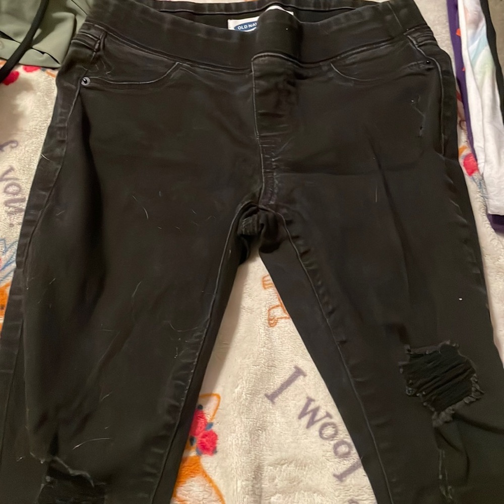 Old Navy Rockstar Black Jegging